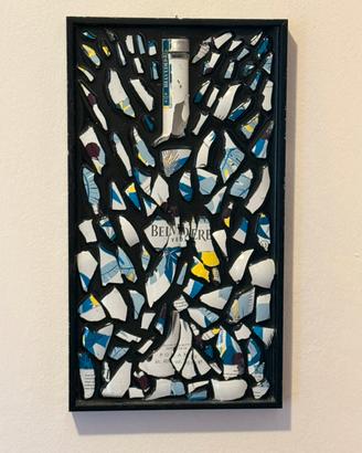 Quadro pol art rilievo