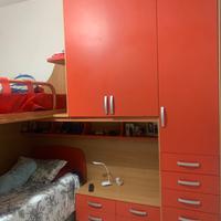 Cameretta con letto a castello