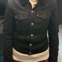 Giacca da donna in jeans nera