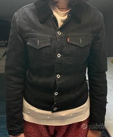 Giacca da donna in jeans nera