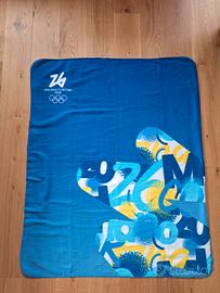 Plaid coperta olimpiadi Milano Cortina 2026
