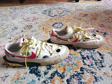   NIKE X OFF-WHITE BLAZER LOW '77  Tg 42.5