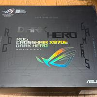 X870E Dark Hero + 9850X3D + 9100 PRO 4 TB + 32 GB
