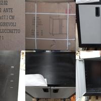 Carrello da officina con serratura a chiave