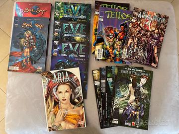 Serie complete di fumetti americani anni 1999-2002