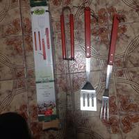 set accessori barbecue 