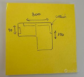 Divano ad angolo Alberta