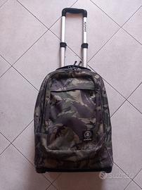 zaino trolley invicta con ruote 