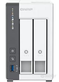 NAS Qnap TS-216 server nas. 2 alloggiamenti sata