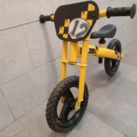 Bici per bambini 2-4 anni, gialla per bambini