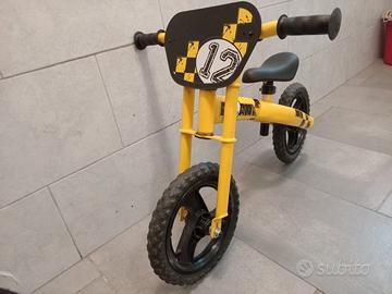 Bici per bambini 2-4 anni, gialla per bambini