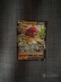 Carta pokemon rara con scatola box