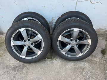 AUDI ROTOR 17 con GOMME INVERNALI 90%