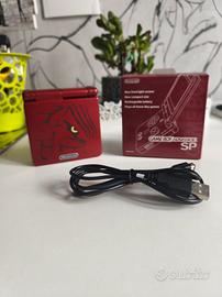Nintendo Game Boy Advance sp Groudon Edition Boxat