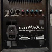 Casse attive FBT modello maxx5A+maxx6A