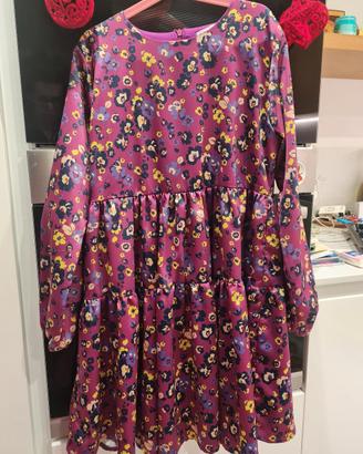 Vestito bambina manica lunga