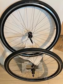 RUOTE BICI CORSA ALLUMINIO