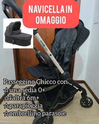 Passeggino Chicco + navicella in OMAGGIO