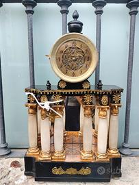Orologio Biedermeier movimento a filo funzionante