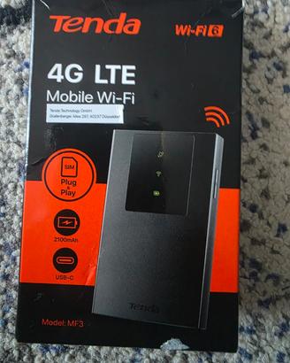 tenda router saponetta wi-fi 6 portatile 