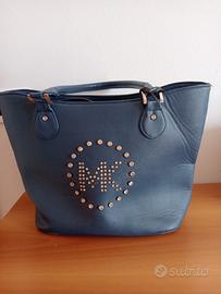 Borsa a spalla Michael kors blu