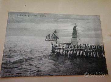 Cartolina 1927 Riccione per Monaco (Germania) -