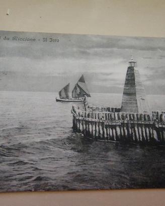 Cartolina 1927 Riccione per Monaco (Germania) -