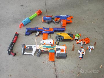 Blocco di fucili e pistole Nerf