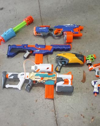 Blocco di fucili e pistole Nerf