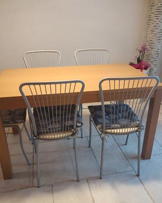Tavolo cucina rovere