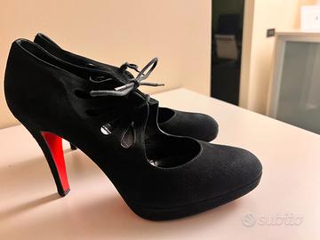 Scarpe con tacco alto e plateau