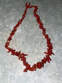 Collana in corallo