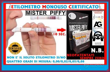 ETILOMETRO ALCOLTEST MONOUSO BOX 30 PZ.