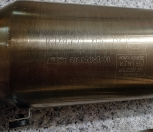 Terminali di scarico ktm 900 adv come nuovi