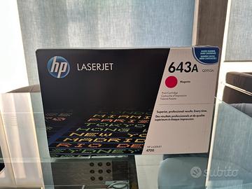 Toner HP Laserjet 643A Magenta mai usato