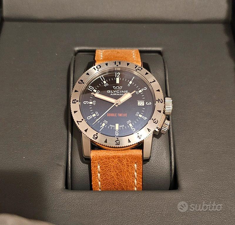 GLYCINE airman double twelve Abbigliamento e Accessori In