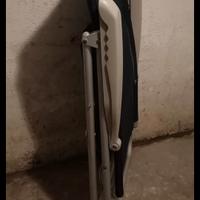 4 sedie da campeggio reclinabile 