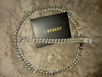 Set gioielli Aporro/Preziosi - Miami Cuban Link
