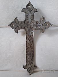 Antica Croce Copta Bizantina Ortodossa Icona Russa