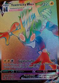Carta pokemon Toxtricity vmax nuova