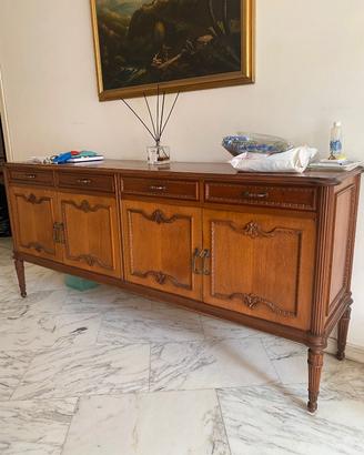 credenza bassa in legno