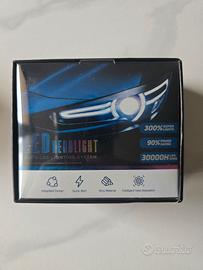 coppia lampadine LED H4 auto 9/32V 