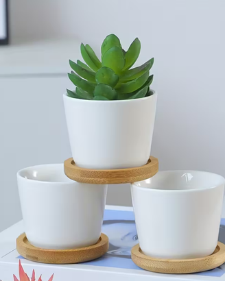 12 Pezzi di Vasi in Ceramica Mini - Bomboniera