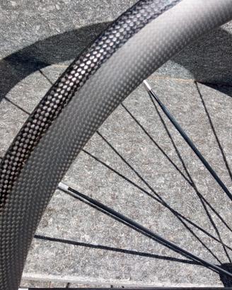 Ruote carbonio 38 rim brake RIBASSO