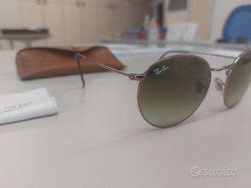 Ray-Ban Occhiali Da Sole Unisex Round Metal