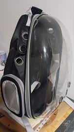 Zaino-oblò per gatti