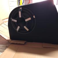 Impianto subwoofer audio alfaromeo 147