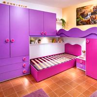 Cameretta completa ad angolo bimbo/bimba + letto c