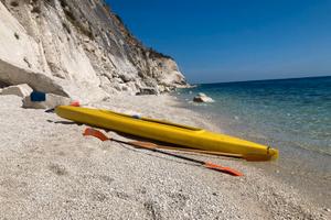 Canoa biposto in vetroresina