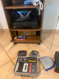 Videoregistratore Radio Walkman Lettore CD
